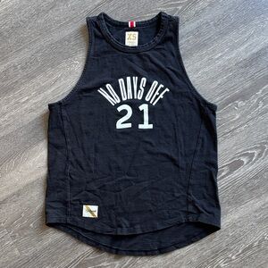 Tracksmith Grayboy “No Days Off 21" Tank Top